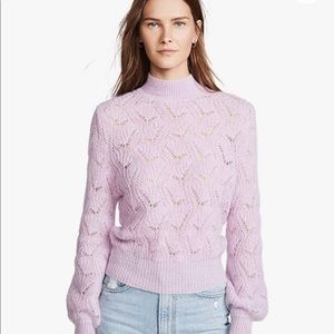 ASTR THE LABEL lilac sweater